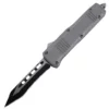 6.75" Mini Ranger D/A OTF Grey Automatic Knife Two Tone Tanto -Direct Knife Sales 6 Mini Ranger DA OTF Grey Automatic Knife Two Tone Tanto.600