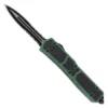 8.5" Tarantula Army Green D/A OTF Automatic Knife Black Spear Serrated -Direct Knife Sales 8 Tarantula Army Green DA OTF Automatic Knife Black Spear Serrated.600