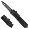 8.5" Black Ripper D/A OTF Automatic Knife Dagger Serrated -Direct Knife Sales 8.5 Black Ripper DA OTF Automatic Knife Dagger Serrated.600