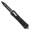 9.5" Devastation Tactical D/A OTF Automatic Knife Black Spear Point -Direct Knife Sales 9 Devastation Tactical DA OTF Automatic Knife Black Spear Point.600