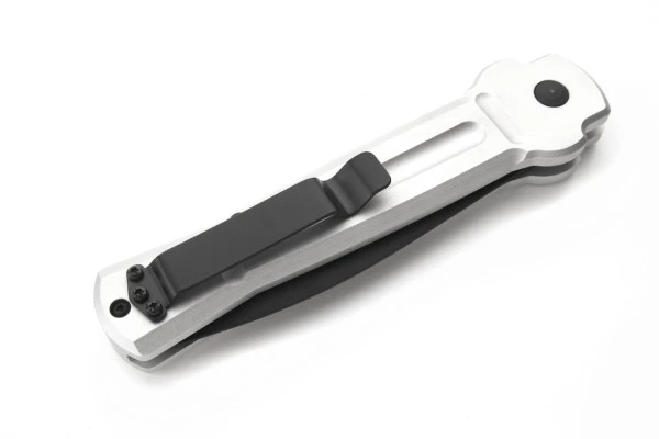 AKC ACE X-treme Silver Italian Automatic Knife Black Dagger 4 AKC ACE X-treme Silver Italian Automatic Knife Black Dagger - Image 2