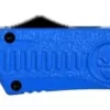 Alien Skull Blue OTF Automatic Knife Black Dagger Double Serrated -Direct Knife Sales Alien Skull Blue OTF Automatic Knife Black Dagger Double Serrated.600