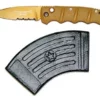 Boker Kalashnikov 74 Desert Automatic Knife Serrated -Direct Knife Sales Boker Kalashnikov 74 Desert Automatic Knife Serrated.600
