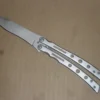 Butterfly 9" Balisong Folding Knife Satin Drop Point -Direct Knife Sales Butterfly 9 Balisong Folding Knife Satin Drop Point.600