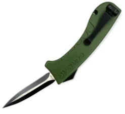 Covert Ops Mini D/A OTF Automatic Knife Army Green Karambit -Direct Knife Sales Covert Ops Mini DA OTF Automatic Knife Army Green Karambit 1.600