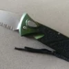 Dark Green Side Opening Automatic Knife Serrated -Direct Knife Sales Dark Green Side Opening Automatic Knife Serrated.600