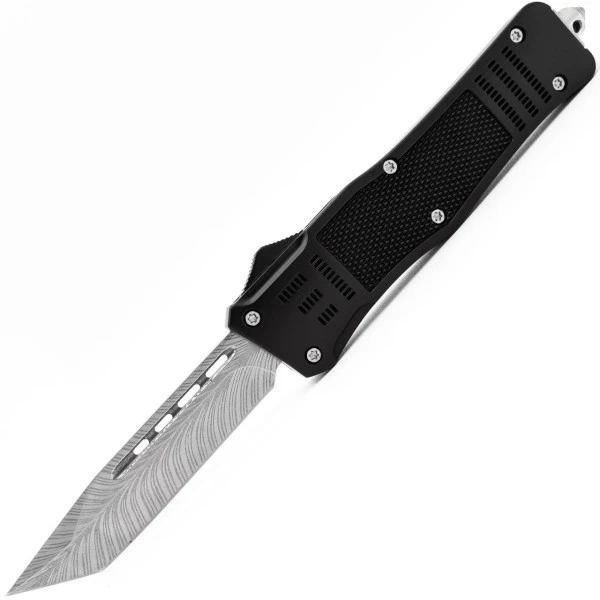 Delta Force Black OTF Autoswitch Knife Tanto Switchblade 3 Delta Force Black OTF Autoswitch Knife Tanto Switchblade