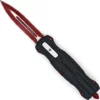 Dragon Black 9" OTF Automatic Knife Red Dagger -Direct Knife Sales Dragon Black OTF Automatic Knife Red Dagger.600