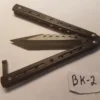 Flipping All Black 9" Heavy Folding Tanto Butterfly Knife -Direct Knife Sales Flipping All Black 9 Heavy Folding Butterfly Knife Black Tanto.600