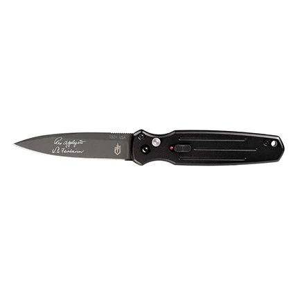 Gerber Mini Covert Auto Automatic Knife Black Plain Edge 4 Gerber Mini Covert Auto Automatic Knife Black Plain Edge - Image 2