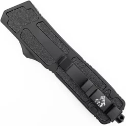 Gut Buster Black D/A OTF Automatic Knife 2 Tone Serrated -Direct Knife Sales Gut Buster Black DA OTF Automatic Knife 2 Tone Serrated 1.600