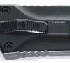Industrial Black D/A OTF Automatic Knife Tanto Serrated -Direct Knife Sales Industrial Black DA OTF Automatic Knife Tanto Serrated.600
