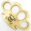 Jolly Roger 100% Brass Knuckles Belt Buckle Paperweight -Direct Knife Sales Jolly Roger 100 Brass Knuckles Belt Buckle Paperweight.600