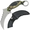 Karambit Fixed Blade Hunting Camo Combat Knife -Direct Knife Sales Karambit Fixed Blade Hunting Camo Combat Knife.600