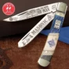 Kissing Crane 2020 Masonic Trapper Folding Knife -Direct Knife Sales Kissing Crane 2020 Masonic Trapper Folding Knife.600