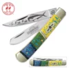 Kissing Crane Mahi Mahi Trapper Folding Pocket Knife -Direct Knife Sales Kissing Crane Mahi Mahi Trapper Folding Pocket Knife.600