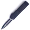 Lightning Model 2 Black D/A OTF Automatic Knife Two Tone Dagger -Direct Knife Sales Lightning Model 2 Black DA OTF Automatic Knife Two Tone Dagger.600