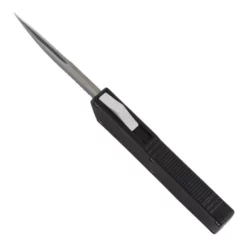 Lightning Model 3 Black D/A OTF Automatic Knife Two Tone Drop Point Serrated -Direct Knife Sales Lightning Model 3 Black DA OTF Automatic Knife Two Tone Drop Point Ser1.600