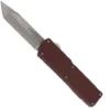 Lightning Model 3 Red D/A OTF Automatic Knife Satin Tanto -Direct Knife Sales Lightning Model 3 Brown DA OTF Automatic Knife Satin Tanto.600