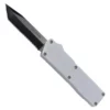 Lightning Model 3 Silver D/A OTF Automatic Knife Two Tone Tanto Serrated -Direct Knife Sales Lightning Model 3 Silver DA OTF Automatic Knife Two Tone Tanto Serrated.600