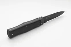 Mikov Black Switchblade Leverlock Automatic Knife Black Bayo -Direct Knife Sales Mikov Black Switchblade Leverlock Automatic Knife Black Bayo 3.600