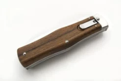 Mikov Predator 241 Wood Lever Lock Automatic Knife Satin Dagger Saw -Direct Knife Sales Mikov Predator 241 Wood Lever Lock Automatic Knife Satin Dagger Saw 2.600