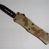Mini Delta Force Desert Camo Automatic Knife Black Dagger -Direct Knife Sales Mini Delta Force Desert Camo Automatic Knife Black Dagger.600