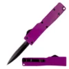 Mini Firecracker Purple D/A OTF Automatic Knife Black Dagger -Direct Knife Sales Mini Firecracker Purple DA OTF Automatic Knife Black Dagger 1.600
