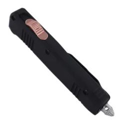 Ranger 6.75 Inch D/A OTF Black Automatic Knife Double Serrated Dagger -Direct Knife Sales Ranger 6.75 Inch DA OTF Black Automatic Knife Double Serrated Dagger 2.600