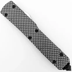 Checkered Flag D/A OTF Automatic Knife Two Tone Dagger -Direct Knife Sales Street Racer DA OTF Automatic Knife Two Tone Dagger 3.600