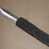 Titan Black D/A OTF Satin Plain Tanto Edge Automatic Knife 1 Titan Black D/A OTF Satin Plain Tanto Edge Automatic Knife -Direct Knife Sales Titan Black d a Otf Satin Plain Tanto Edge Automatic Knife.600