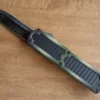 Titan Camo Carbon Grip D/A OTF Automatic Knife Black Dagger -Direct Knife Sales Titan Camo Carbon Grip DA OTF Automatic Knife Black Dagger.600